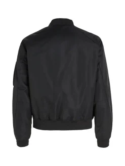 RECYCLED SATEEN HERO BOMBER ck black