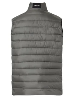 RECYCLED SIDE LOGO VEST gunmetal
