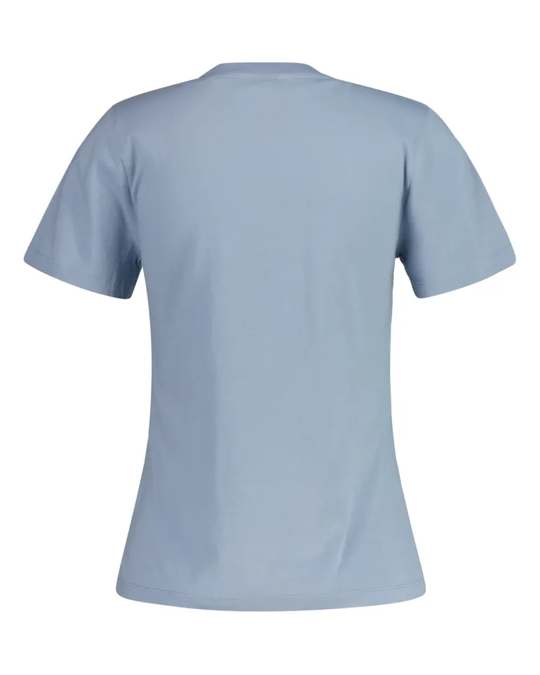 REG LOGO SS T-SHIRT dove blue
