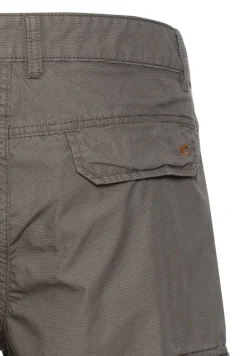 Regular Fit Cargo Shorts mit Minimal Print shadow grey