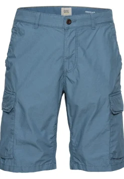 Regular Fit Cargo Shorts mit Minimal Print elemental blue