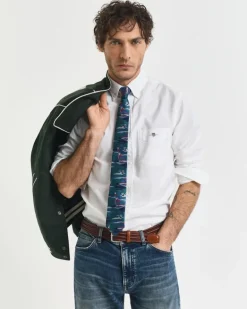 Regular Fit Classic Oxford-Hemd white