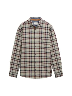 Regular Fit Hemd im Karomuster grass green purple check