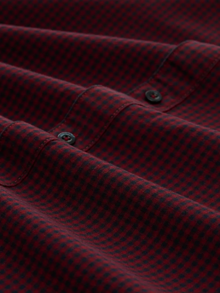 Regular Fit Hemd mit Karomuster red vichy check