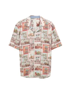 Regular Fit Kurzarmhemd im Hawaii-Look multi color photo design