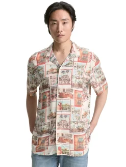 Regular Fit Kurzarmhemd im Hawaii-Look multi color photo design