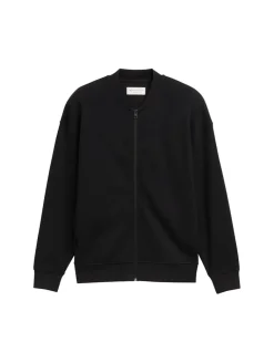 Relaxed Fit Bomberjacke black