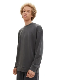 Relaxed Sweatshirt washed black