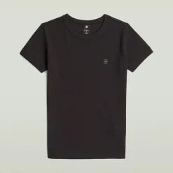 Rib cap sleeve wmn dk black