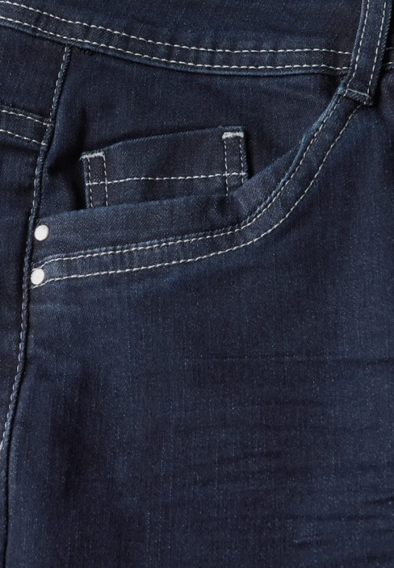 Rinsed Straight Leg Jeans rinsed wash