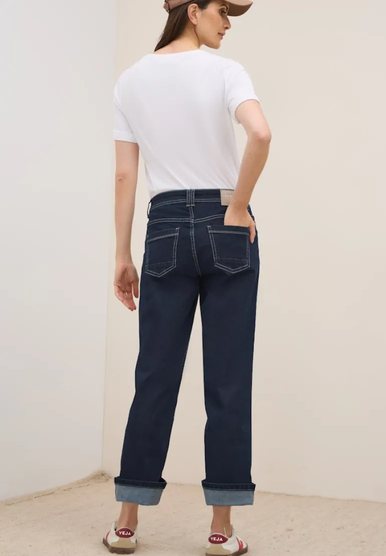 Rinsed Straight Leg Jeans rinsed wash