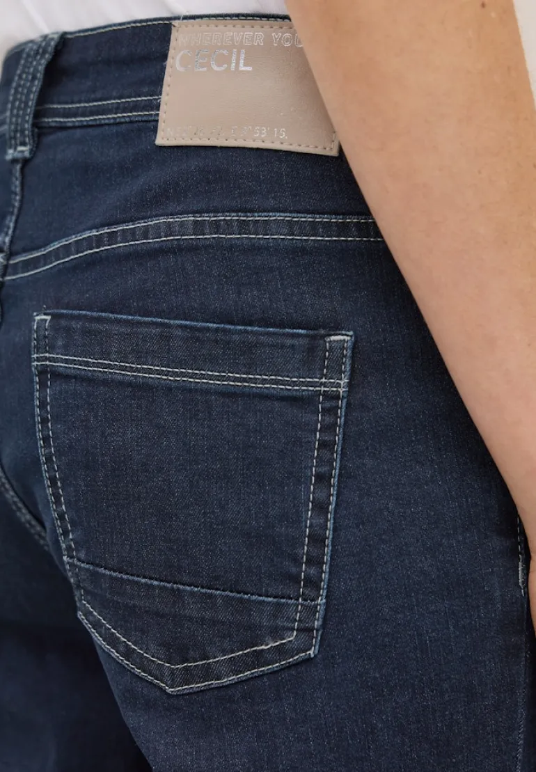 Rinsed Straight Leg Jeans rinsed wash