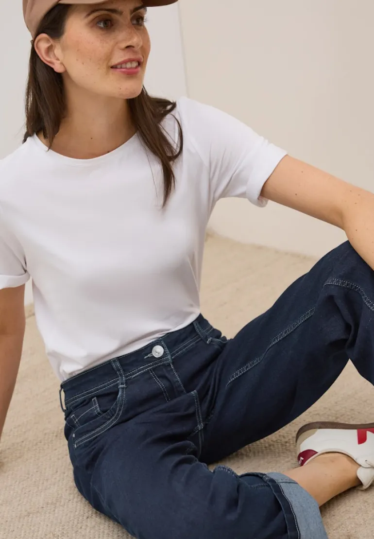 Rinsed Straight Leg Jeans rinsed wash