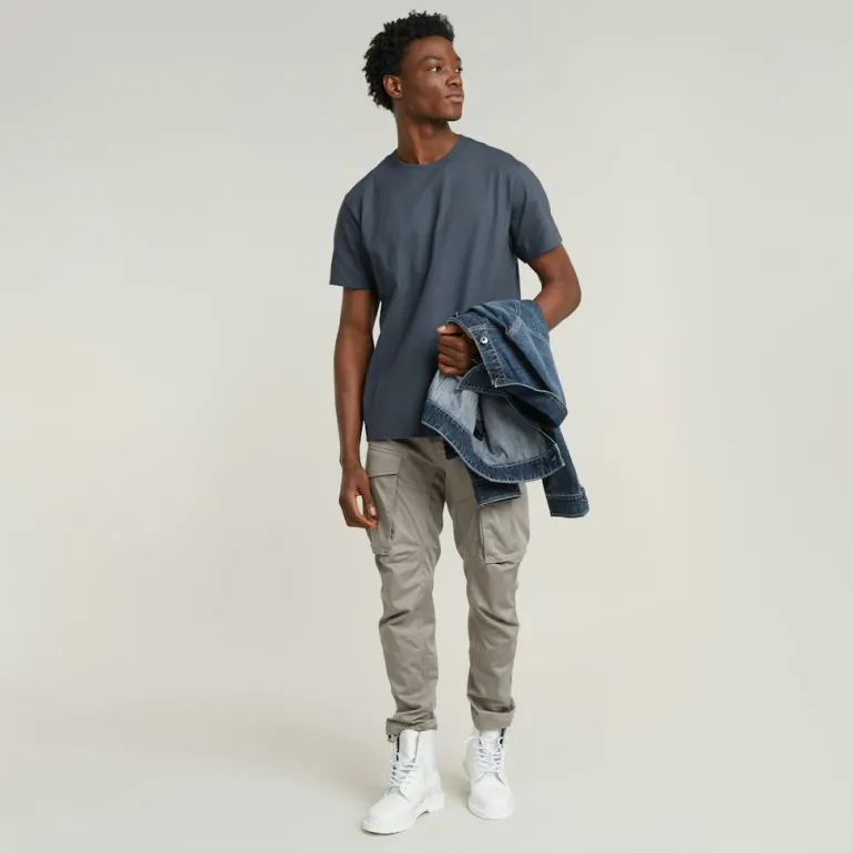 Rovic Zip 3D Regular Tapered elephant skin
