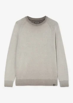 Rundhals-Strickpullover dapple gray