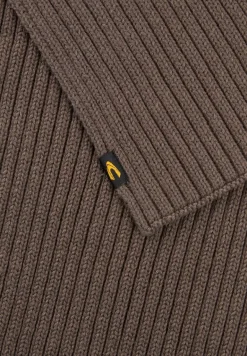 Schal aus Baumwoll-Mix dark brown