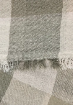 Schal aus einem Baumwollmix shadow khaki