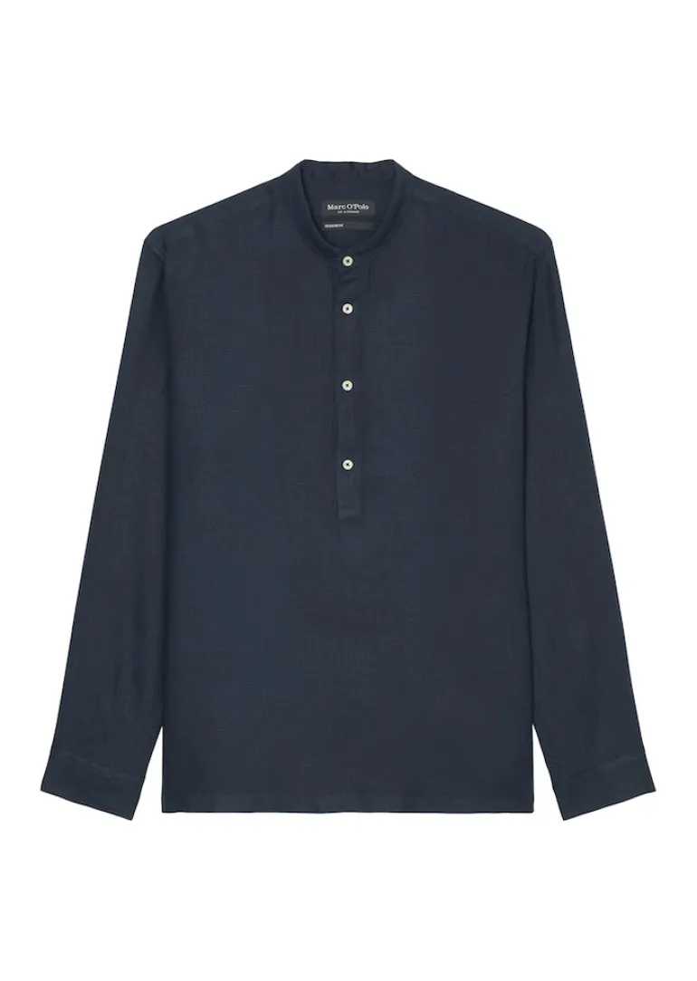 Schlupfhemd regular dark navy