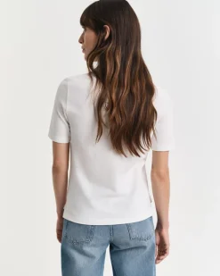 Shield Piqué Poloshirt eggshell