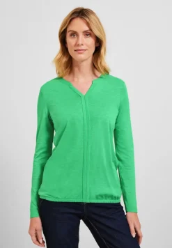 Shirt im Tunikastyle smash green