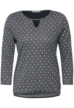 Shirt mit Cut Out deep charcoal grey