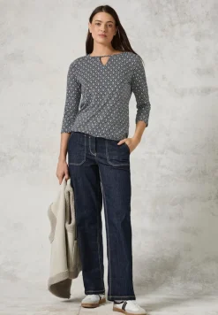 Shirt mit Cut Out deep charcoal grey