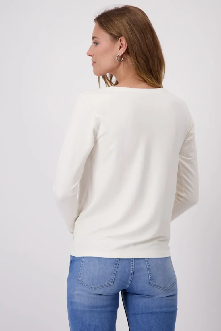 Shirt mit Flakon-Print marshmallow