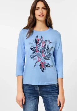 Shirt mit Fotoprint tranquil blue