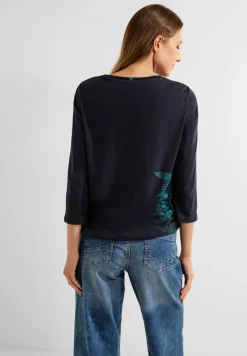 Shirt mit Frontprints night sky blue