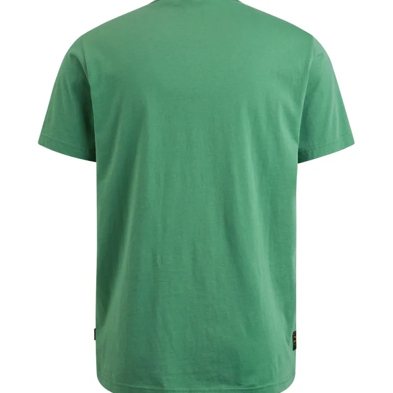 Short sleeve r-neck single jersey comfrey