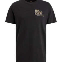 Short sleeve r-neck single jersey black onyx