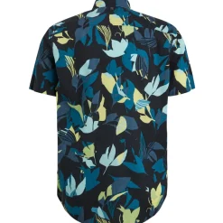 Short Sleeve Shirt Print Sid Ctn Slub salute