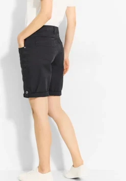 Shorts mit Straight Legs lead-grey
