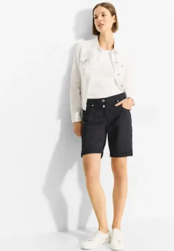Shorts mit Straight Legs lead-grey