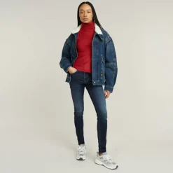 3301 Skinny Wmn dk aged