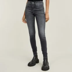 3301 Skinny Wmn faded black magnet