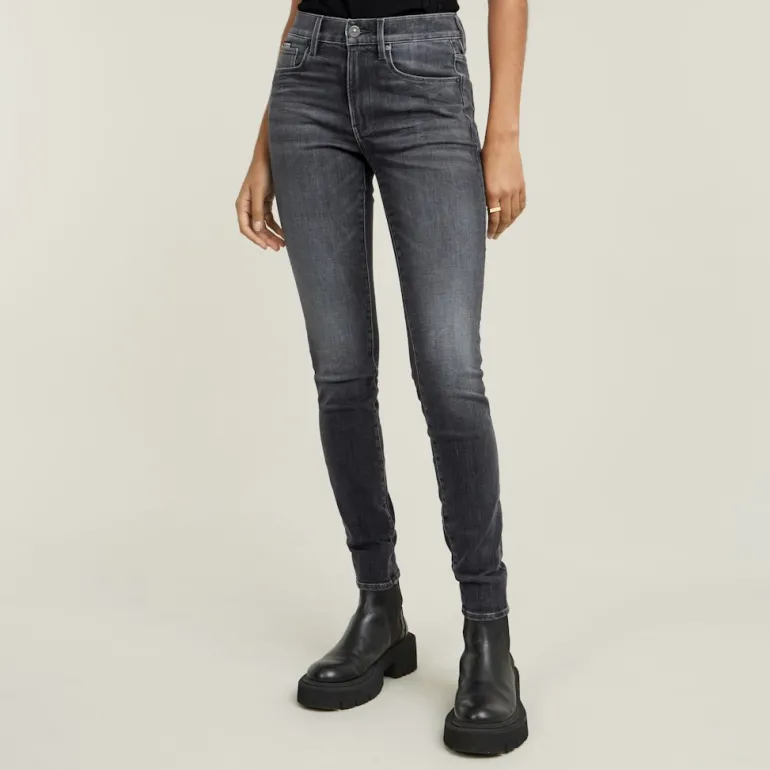 3301 Skinny Wmn faded black magnet