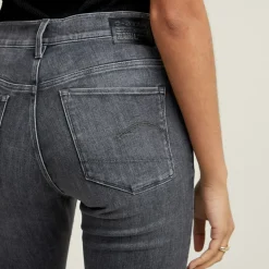 3301 Skinny Wmn faded black magnet