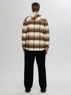 SLHARCHIVE OVERSHIRT NOOS elephant skin