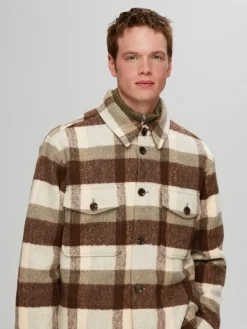 SLHARCHIVE OVERSHIRT NOOS elephant skin