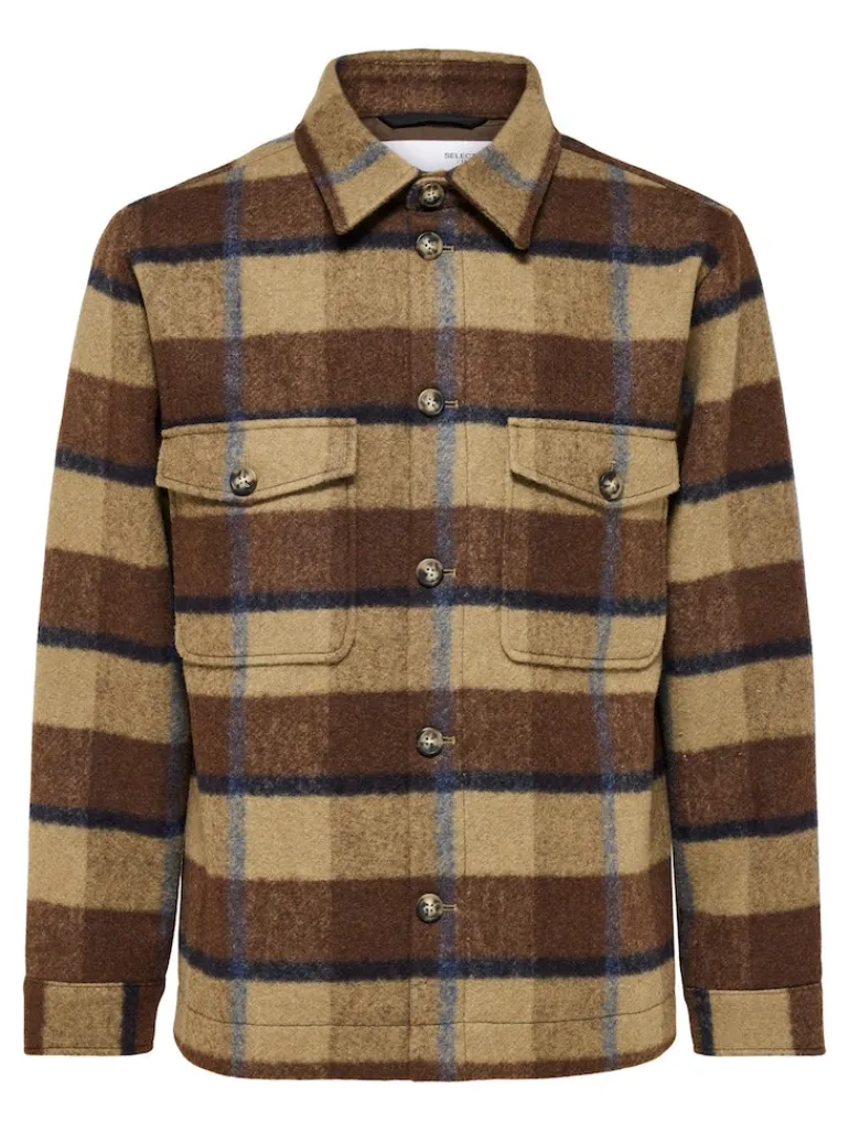 SLHARCHIVE OVERSHIRT NOOS ermine