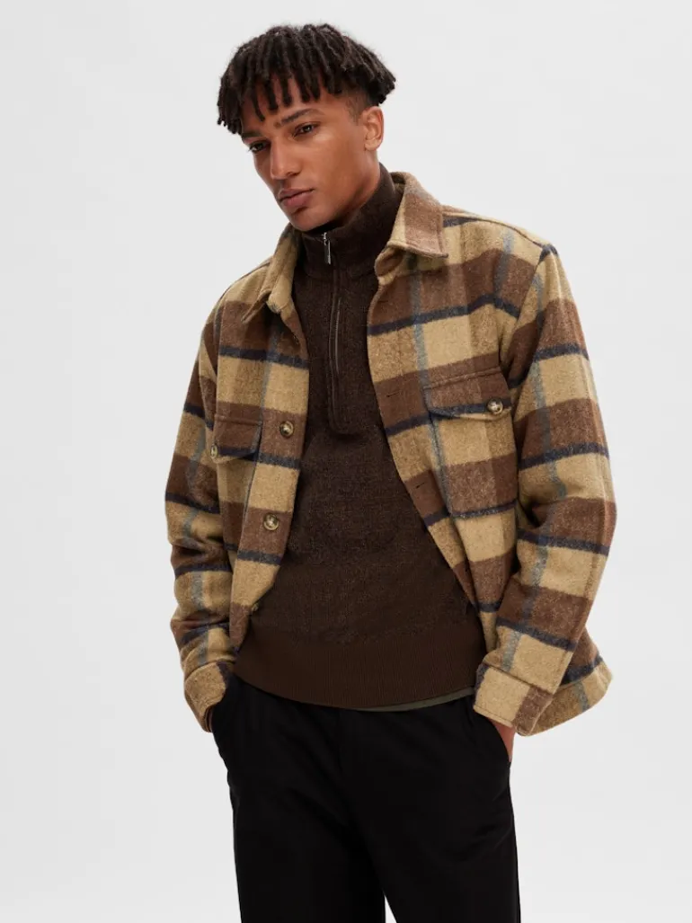 SLHARCHIVE OVERSHIRT NOOS ermine