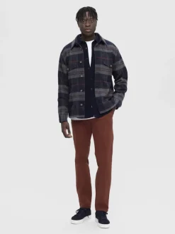 SLHARCHIVE OVERSHIRT NOOS navy blazer