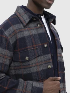 SLHARCHIVE OVERSHIRT NOOS navy blazer