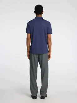SLHFAVE SPORT ZIP SS POLO NOOS oceana