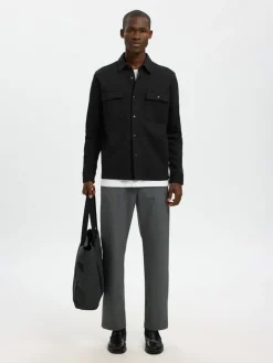SLHJACKIE SWEAT JACKET NOOS black