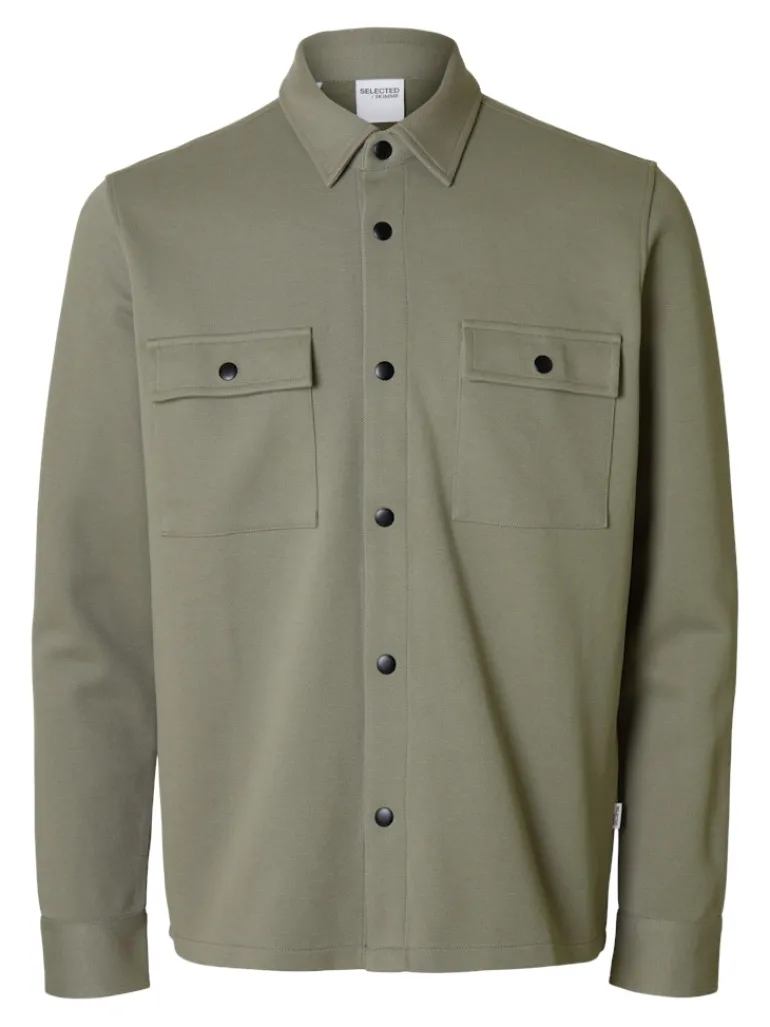 SLHJACKIE SWEAT JACKET NOOS vetiver
