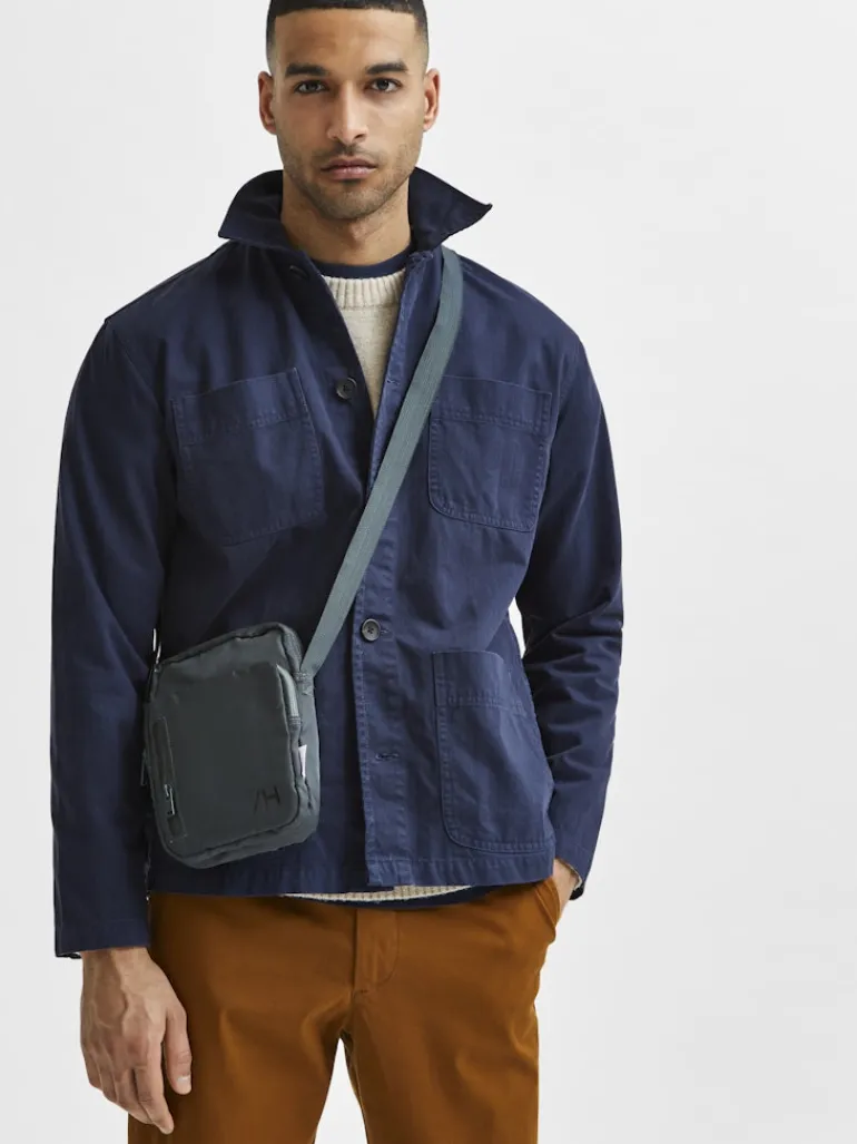SLHLOOSETONY OVERSHIRT LS W NOOS navy blazer