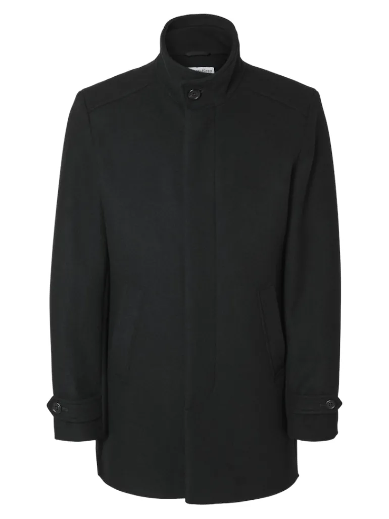 SLHNEW REUBEN COAT NOOS black