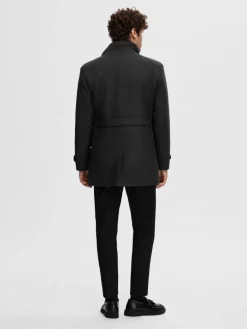 SLHNEW REUBEN COAT NOOS black